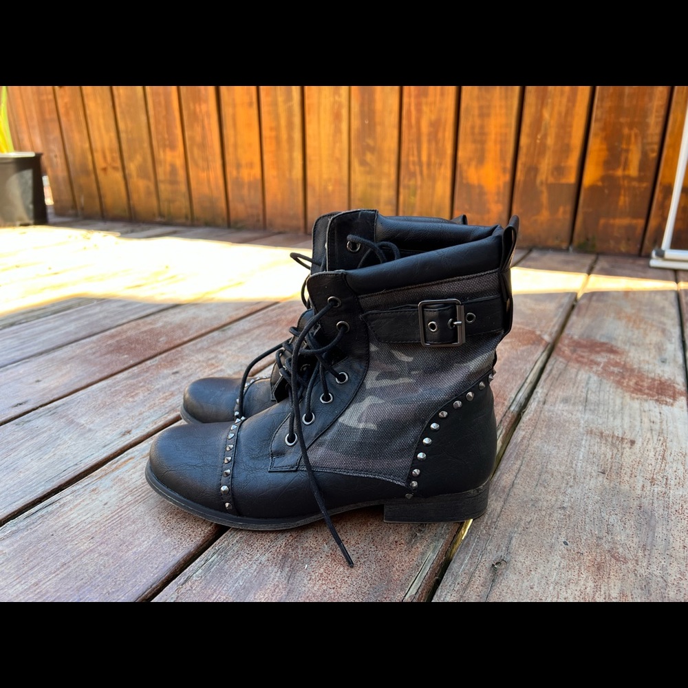 Aldo Camo Combat Boot